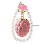 Strawberry Silicone App Clitoral Vibrator With 10 Modes Usb Rechargeable Jump Egg Vibrator Pearl Chain Sex Toy For Women