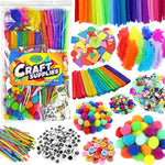 Arts and Crafts Supplies Kit for Kids and Toddlers by Carl and Kay