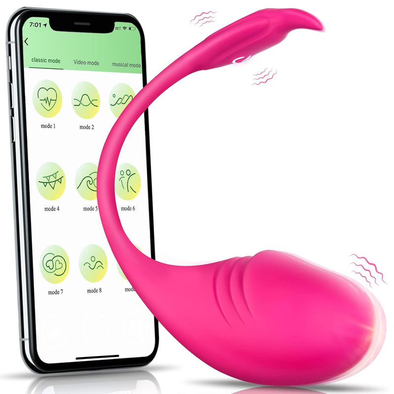 Adult Sex Toys Wearable Panty Couple Vibrator Dildo With 10 Vibrations, Long Distance Vibe Rechargeable Vibrating Panties With App Control, G Spot Clit Stimulator For Women