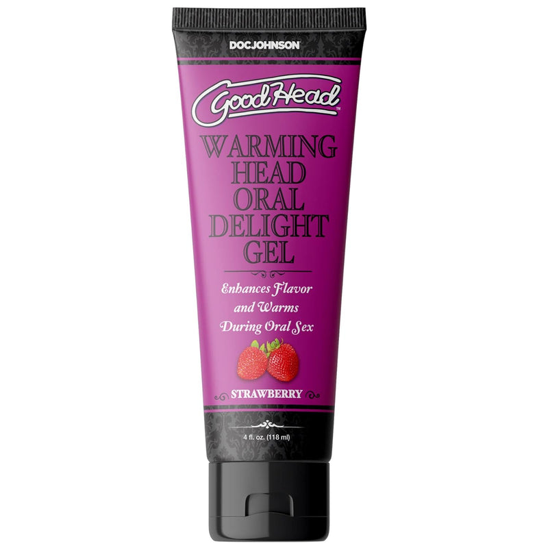 Goodhead - Warming Oral Delight Gel - Strawberry - 4 Fl. Oz. (118 Ml)