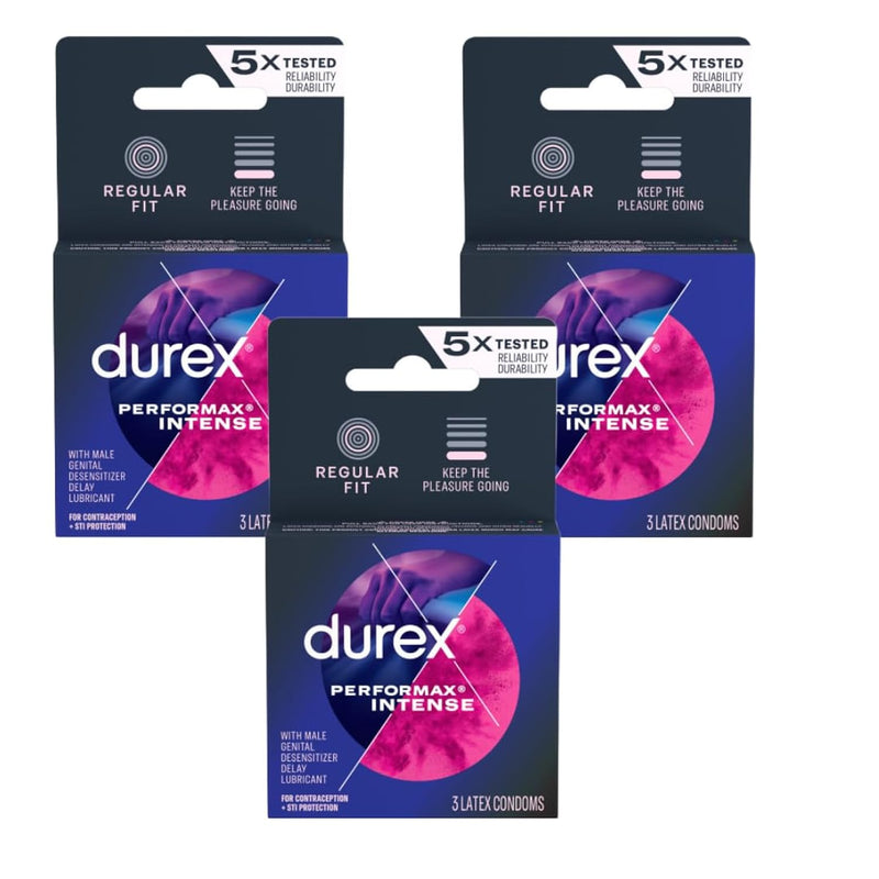 Performax Intense Condom, 3 Count