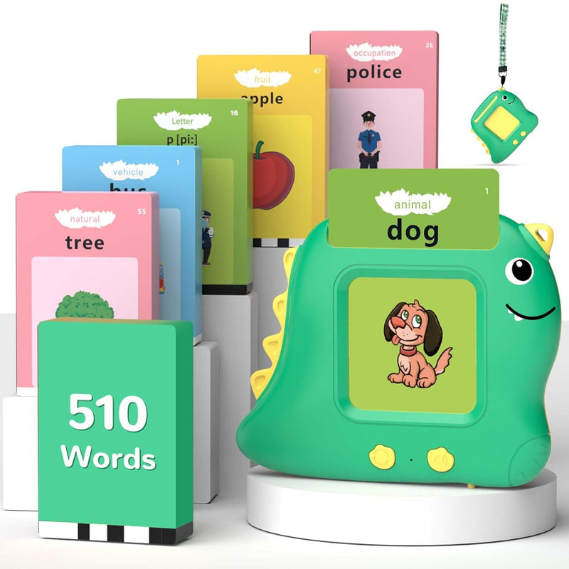 Toddler Toys Talking Flash Cards With 510 Sight Words, Montessori Learning