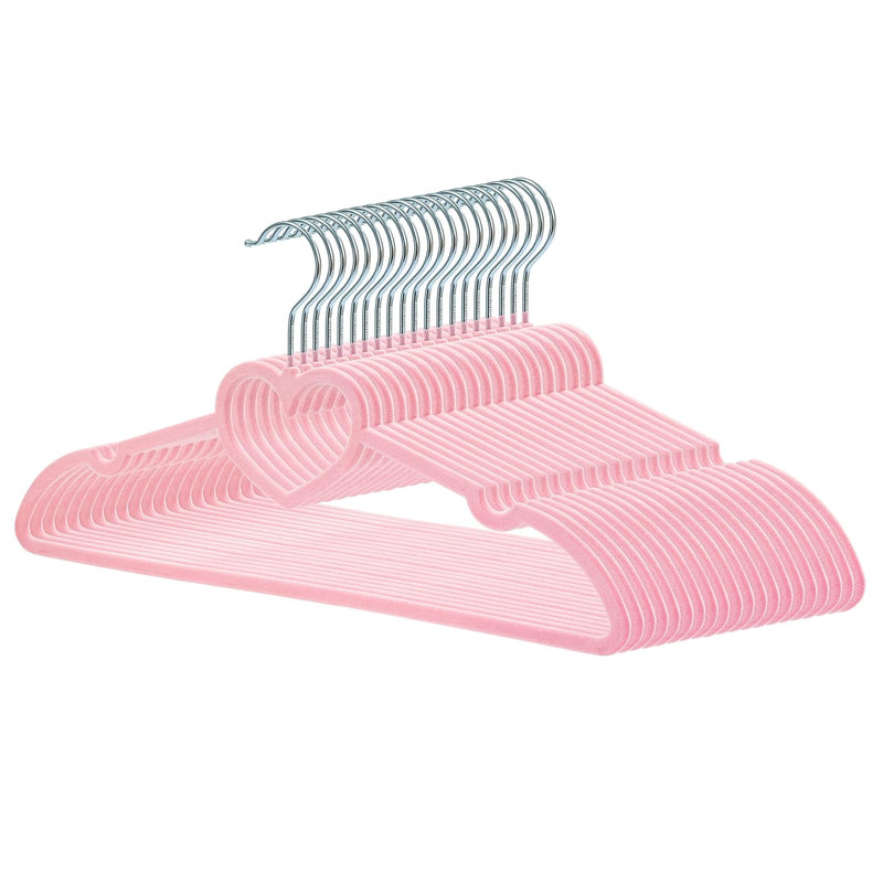 Velvet Hangers 20 Pack, 16" Non Slip Adult Hangers, Slim Clothes Hanger With 360