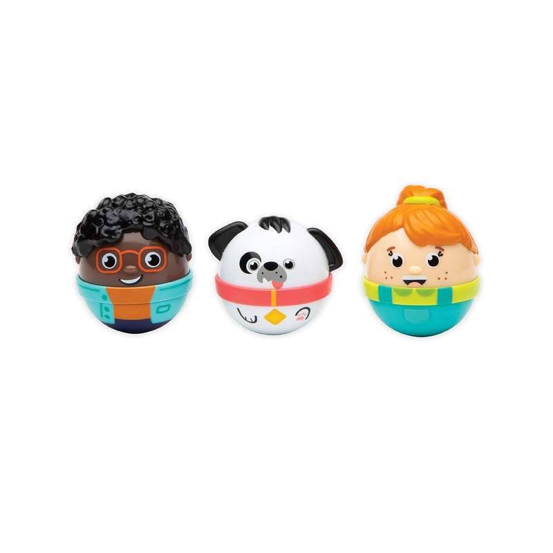 Playskool Weebles My Best Friends - Weeble Wobble Preschool Toy for Toddler