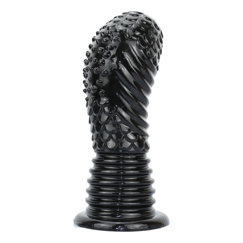Super Large Butt Plug Dildo - Large Fist Dragon Scale Anus Stretcher Prostate Toy With Strong Suction Cup, Giant Anal Trainer Anal Dildo Adult Sex Toy For Men Women Couple (M)