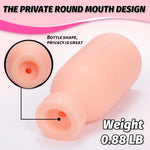 Male Masturbator Cup Adult Sex Toys For Men Sex Pleasure Close-Ended Realistic Textured Stroker Pocket Pussy For Adult Men Masturbation Sucking Force For Sexual Bottle Shape Length 6.3 In