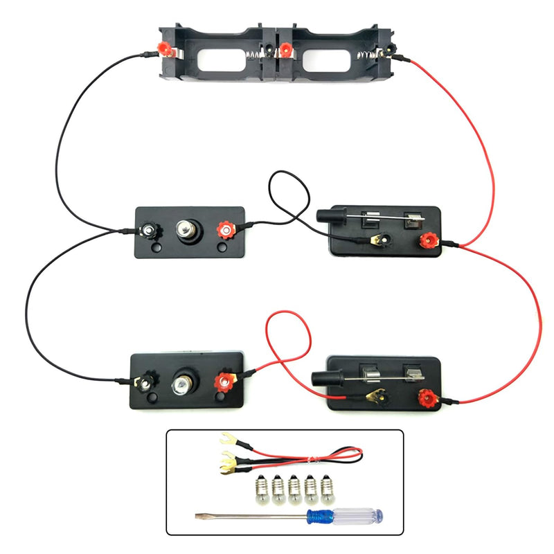 EUDAX School Labs Basic Electricity Discovery Circuit Kit for Introductory