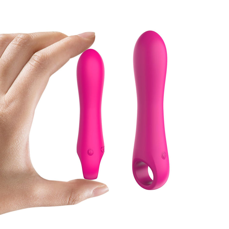 Adult Toys G Spot Dildo Vibrator - Mini Vibrating Dildos With 10 Powerful Vibrations Modes, Anal Clitoris Finger Vibrators For Travel Sex Toy For Womens Sexual Toy(Pink)