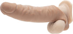 Mega Mighty Flesh Tan Male Sheath Extender with Ball Loop - 3 Extra Inches