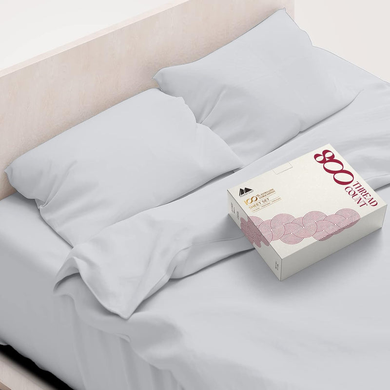 800-Thread-Count Cotton Sheets, Egyptian Quality Long Staple Cotton Sheets For