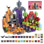 200 Pack Magnetic Blocks For Kids, Stem Construction Toys With Forest Theme | Creative Educational Games For Ages 3, 4, 5, 6, 7, 8, 9, 10 | Ideal Birthday For Boys & Girls