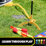 Stomp Rocket Ultra High-Flying Rocket Launcher for Kids Ages 6 and Up 4 Ultra Stomp Rockets Included