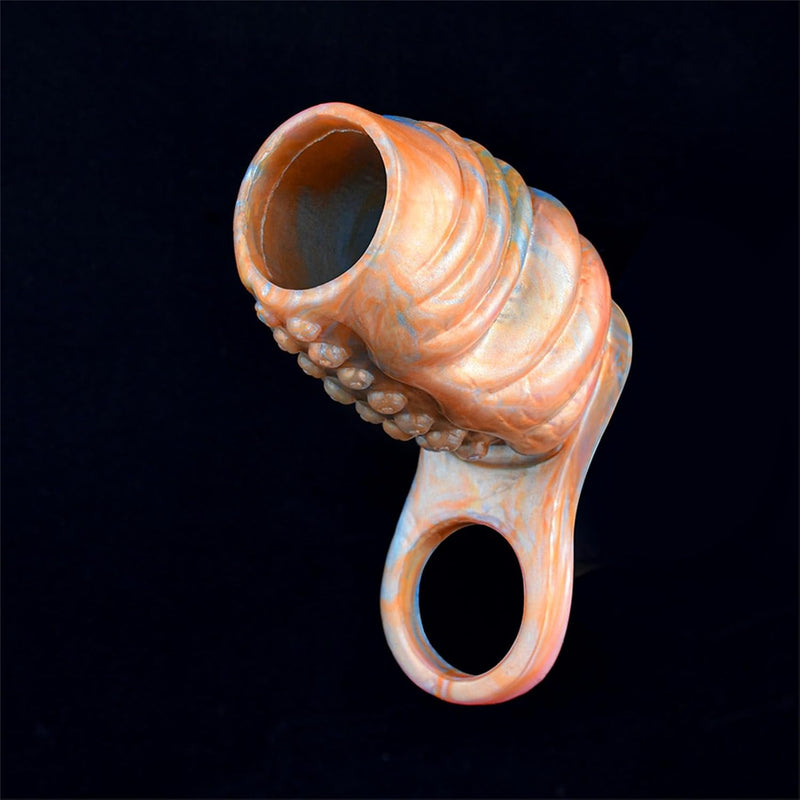 Large Penis Cover Silicone Male Penis Sleeve With Cock Ring Adult Sex Toy: Realistic Penis Enlarger Sleeve Men Penis Cover, Soft Penis Enlargement Sleeve Man Sex Tool