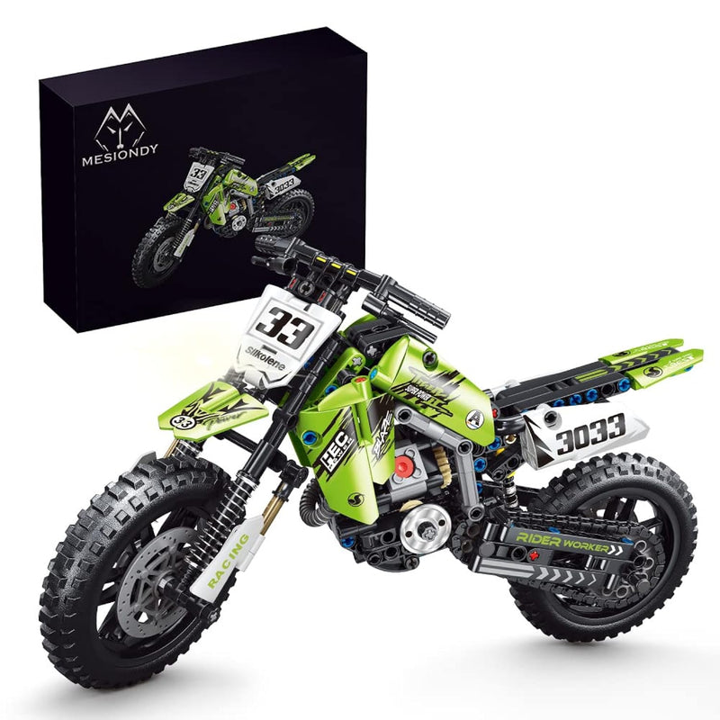 Motorcycle Toy Building Blocks Kit,Stem Bricks Sets,Toys For Boys & Adults,