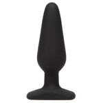 Butt Plug | Anal Sex Toys For Men, Women, Couples | 5 Inch Medium Anal Plug | Silicone Anal Trainer Male Prostate Massaging Device | Portable Adult Sex Toys With Flared Based | Black
