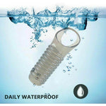 Reusable Silicone Penis Sleeve Sex Toy Cock Ring Cock Sleeve Penis Ring Erection Bigger Harder Stronger Ultra-Soft Penis Enlargement for Couples Cock Enlarger for Men