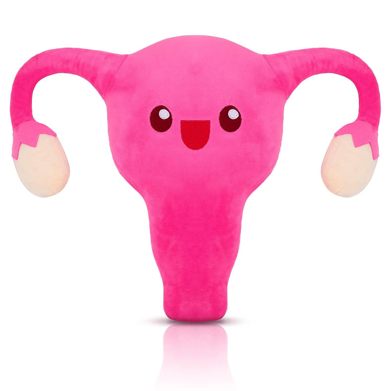 Uterus Plush Toy Funny Stuffed Organ For Women, Anatomy Educational Gift &