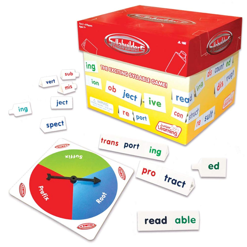Junior Learning Syllabuilders Board Games, Multi Medium
