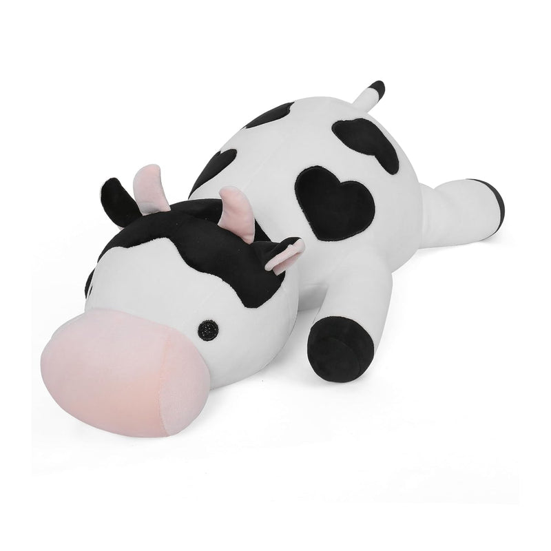 Weighted Cow Stuffed Animals Weighted Plush Toy 24" 4.2Lb Cute Cow Hugging