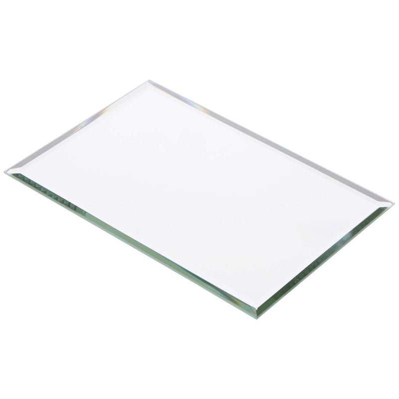 Rectangle 3Mm Beveled Glass Mirror, 4 Inch X 6 Inch