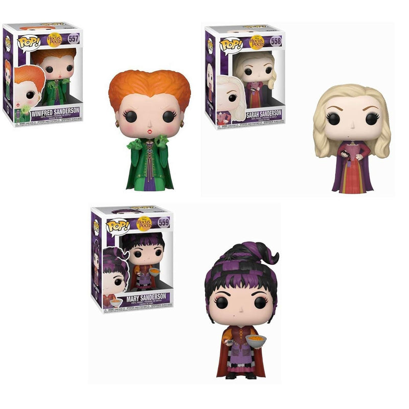 Funko Disney: POP! Hocus Pocus Collectors Set - Sarah with Spider, Winifred