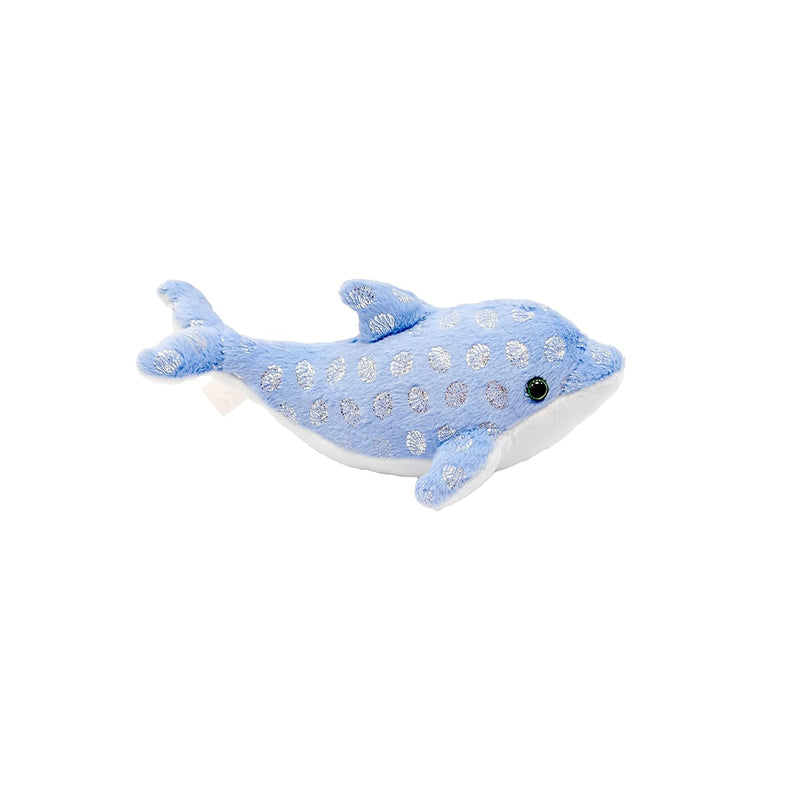Wild Republic Dolphin, Foilkins, Stuffed Animal, 8 inches, Gift for Kids, P