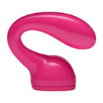 Deep Glider Wand Massager Attachment For Men, Women & Couples, Ergonomic Curved Design With Bulbous Tip, Thermoplastic Construction, Compatible With Most Standard Wand Massagers