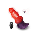 Vibrating Butt Plug Anal Dildo Vibrator, Prostate Massager Large Buttplug Vibrating Anal Plug For Anal Training & Stretching, Horse Knot Dildo Monster Prostate Dildo Sex Toys For Male Women