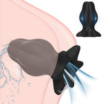 Hollow Tunnel Anal Plug,Enema Butt Plug Bdsm Games Adult Sex Toy?M?