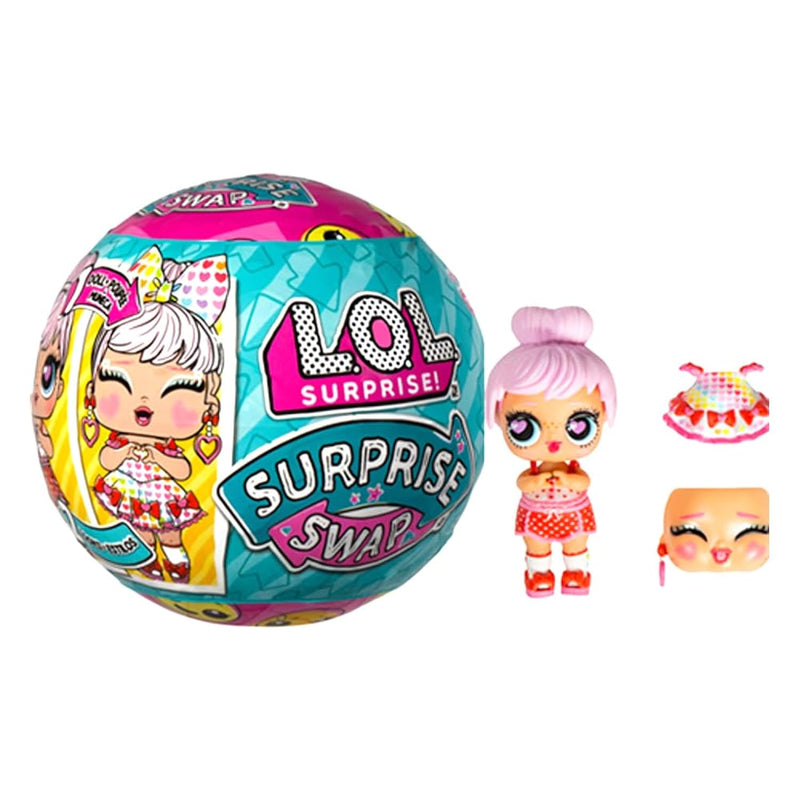 Surprise Swap Tots With Collectible Doll, Extra Expression, 2 Looks In One,