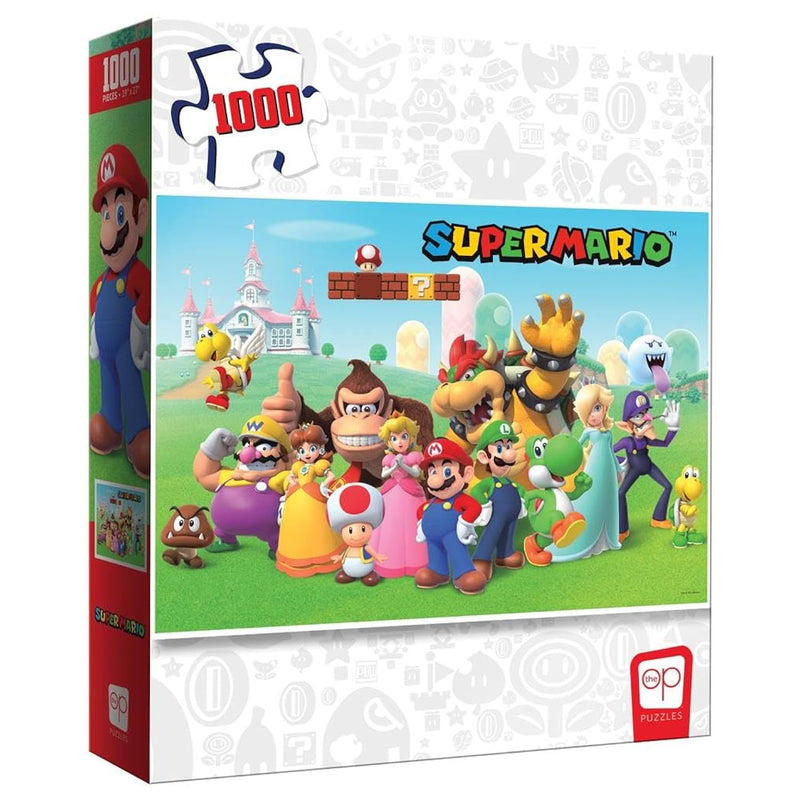 Super Mario “Mushroom Kingdom” 1,000 Piece Jigsaw Puzzle | Collectible Supe