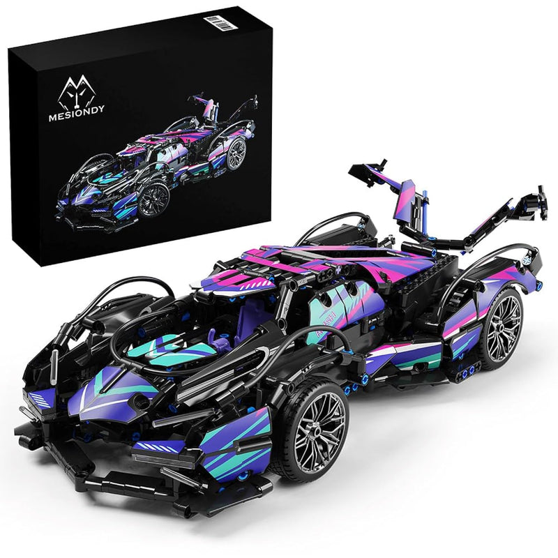 Sports Car Building Blocks Toys Boys?1:14 Moc Building Set Raceing Car Mode