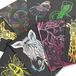 Rainbow Scratch Art Kit for Kids Ages 5-12