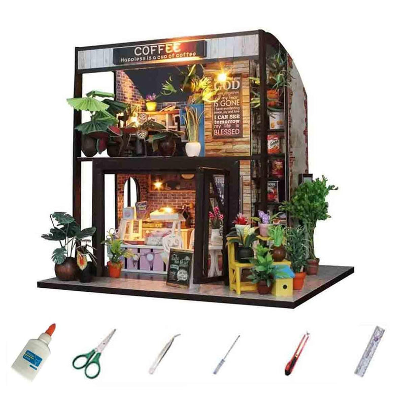 Miniature Dollhouse Tiny Dollhouse Tiny House Kit Tiny Dollhouse Kit Diy House