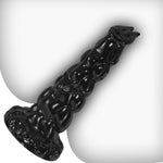 Sex Toys For Women Men 10.23 Inch Special Shape Huge Butt Plug Anal Beads With Strong Suction Cup G-Spot Dildo Prostate Massage Stimulation Anus Opening Trainer Butt Stretcher - Black