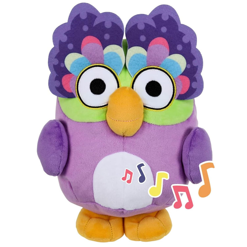 Chattermax 10" Plush Toy Press The Belly To Hear Sound Effects And Record Y