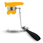 Testicle Penis Stretcher Cbt Testicles Crusher Male Metal Chastity Devices Cock Rings Trainer Kit Bdsm Bondage Stretching Cock And Ball Torture For Stamina Training Sm Adult Sex Toys For Men