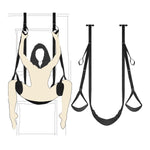 Door Sex Swing With Seat Bdsm Restraints Hanging Door Thigh Slings Adjustable Sexy Slave Bondage Swing Handcuffs Thigh Cuffs Sex Furniture Adult Sex Toys For Couple Sm Games,Holds Up To 300Lbs