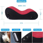 Inflatable Positioning Sofa with Electric Pump – Supportive Cushion for Couples