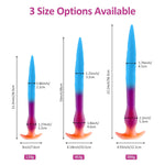 11.2 Inch Soft Silicone Anal Plug (S) + 11.2Inch Huge Silicone Anal Plug