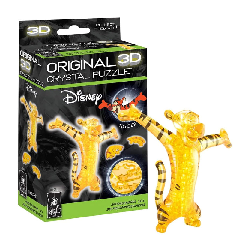 Disney Tigger Original 3D Crystal Puzzle, Ages 12 And Up