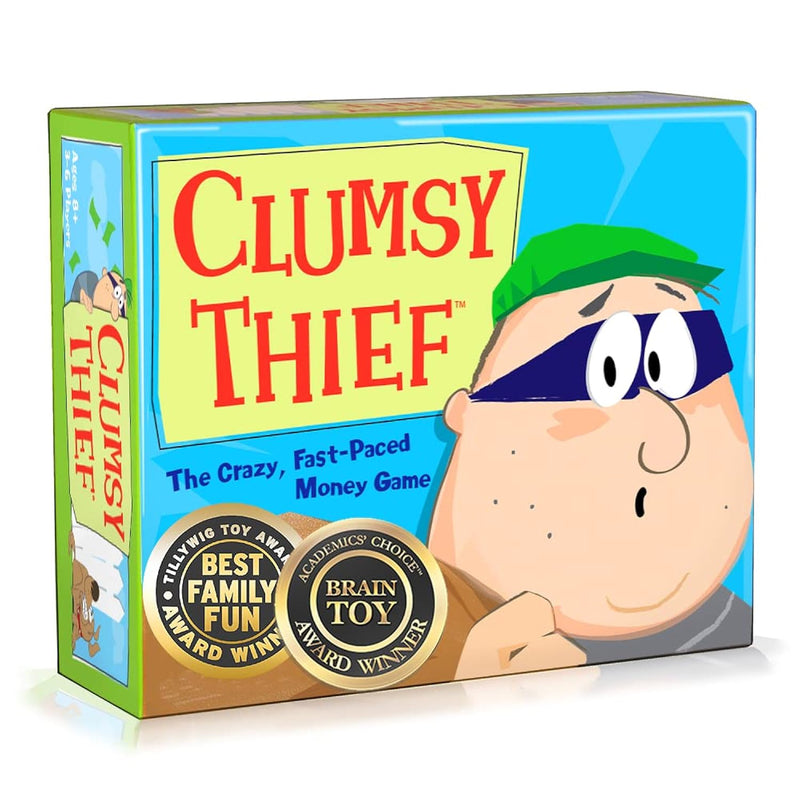 Clumsy Thief Family Math Game For Kids Ages 8+