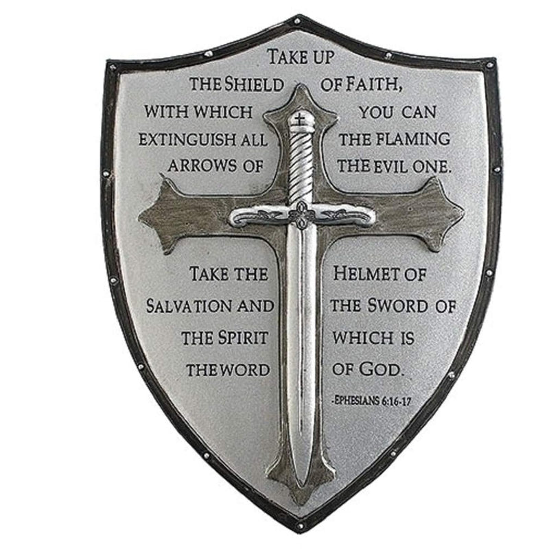 Giftware Inc., Inspirational Armour Of God Collection, 6.5" H Armor Of God Wal