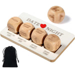 Date Night Dice For Couples - Fun Romantic Dinner Decision Dice Set - Valentine'S Day Gift For Him Her, Husband Wife, Boyfriend Girlfriend - Couples Game Night Accessories