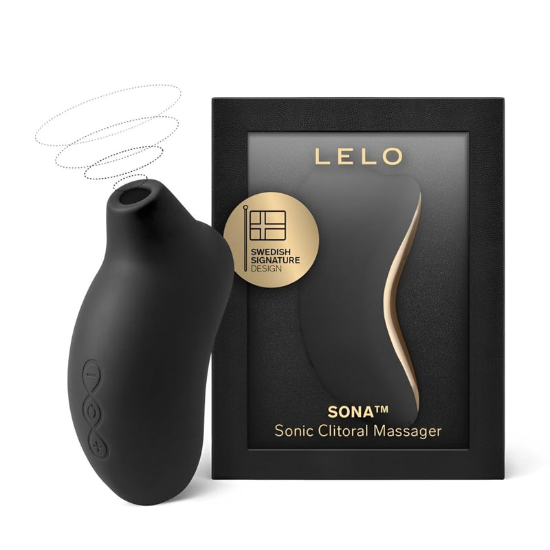 Sona Sonic Massager, Sex Toy For Woman, Waterproof Clit Sucker, Rechargeable Pulsating Vibrator For Women, Suction Vibrator, Female Pleasure Toys, Vibrator Adult Sex Toy, Black