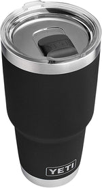 Rambler 30 oz Stainless Steel Vacuum Insulated Tumbler w/MagSlider Lid, Black