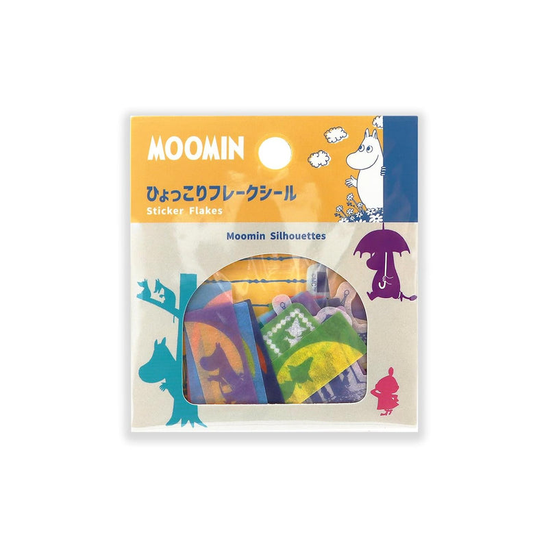 Moomin Silhouette Flake Seal Stationery Set MOFS-008