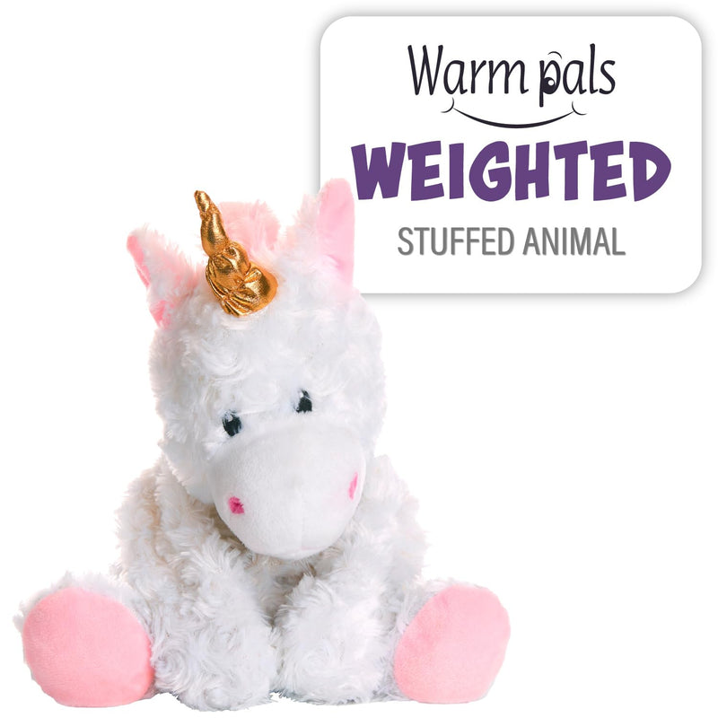 Warm Pals Magical White Unicorn 1.5Lbs Cozy Microwavable Lavender Scented P