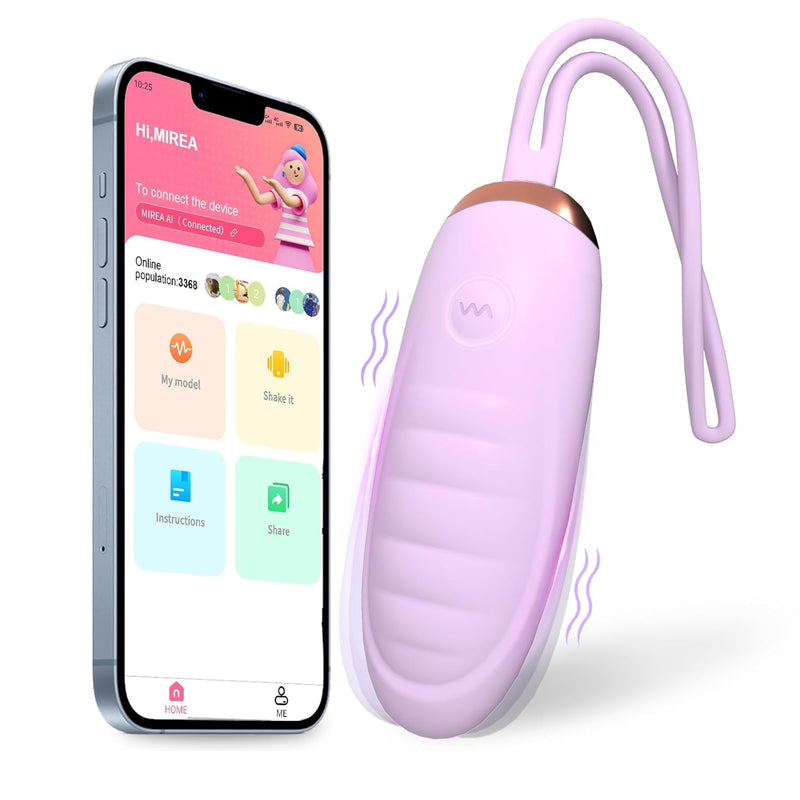 App Remote Control Vibrator For Women, Wearable Bullet Vibrators With 10 Vibration Modes, Female Panty Bluetooth Vibrator For Clitoral G Spot Stimulator, Adult Sex Toys For Couple