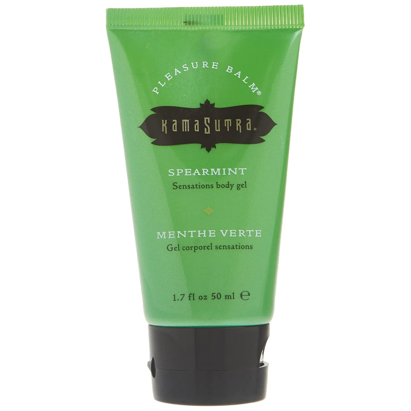 Pleasure Balm Sensations Spearmint – Cooling, Tingly Gel For Foreplay Fun - 1.7 Fl Oz/50 Ml